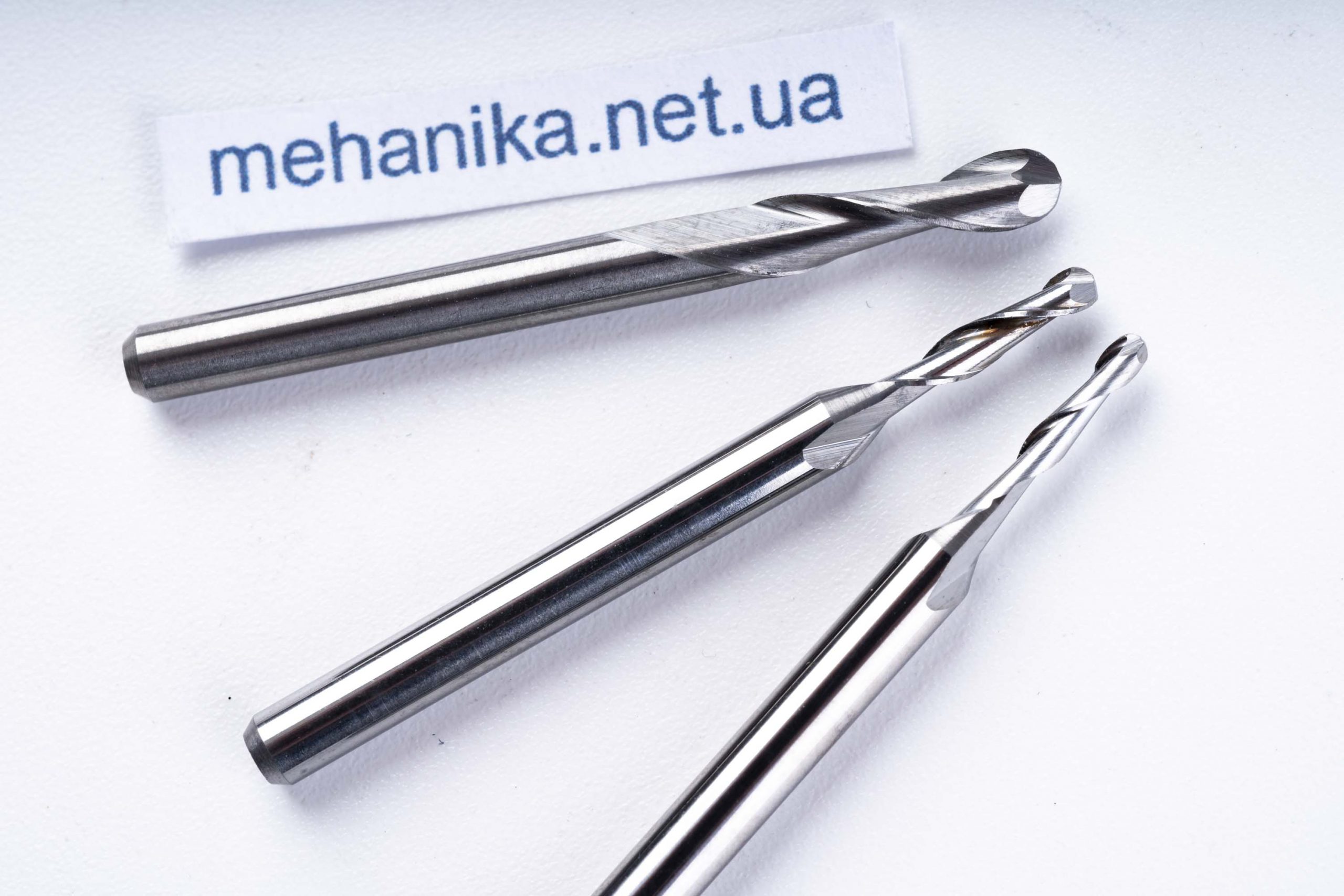 Фреза RS твердосплавна спіральна, радіусна, 2 ножі, R0.75-1.5 мм