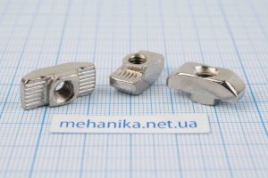 Гайка Т-подібна, поворотна, для верстатного профілю