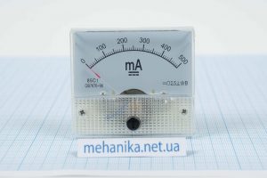 Міліамперметр постійного струму 500 mA (стрілковий)