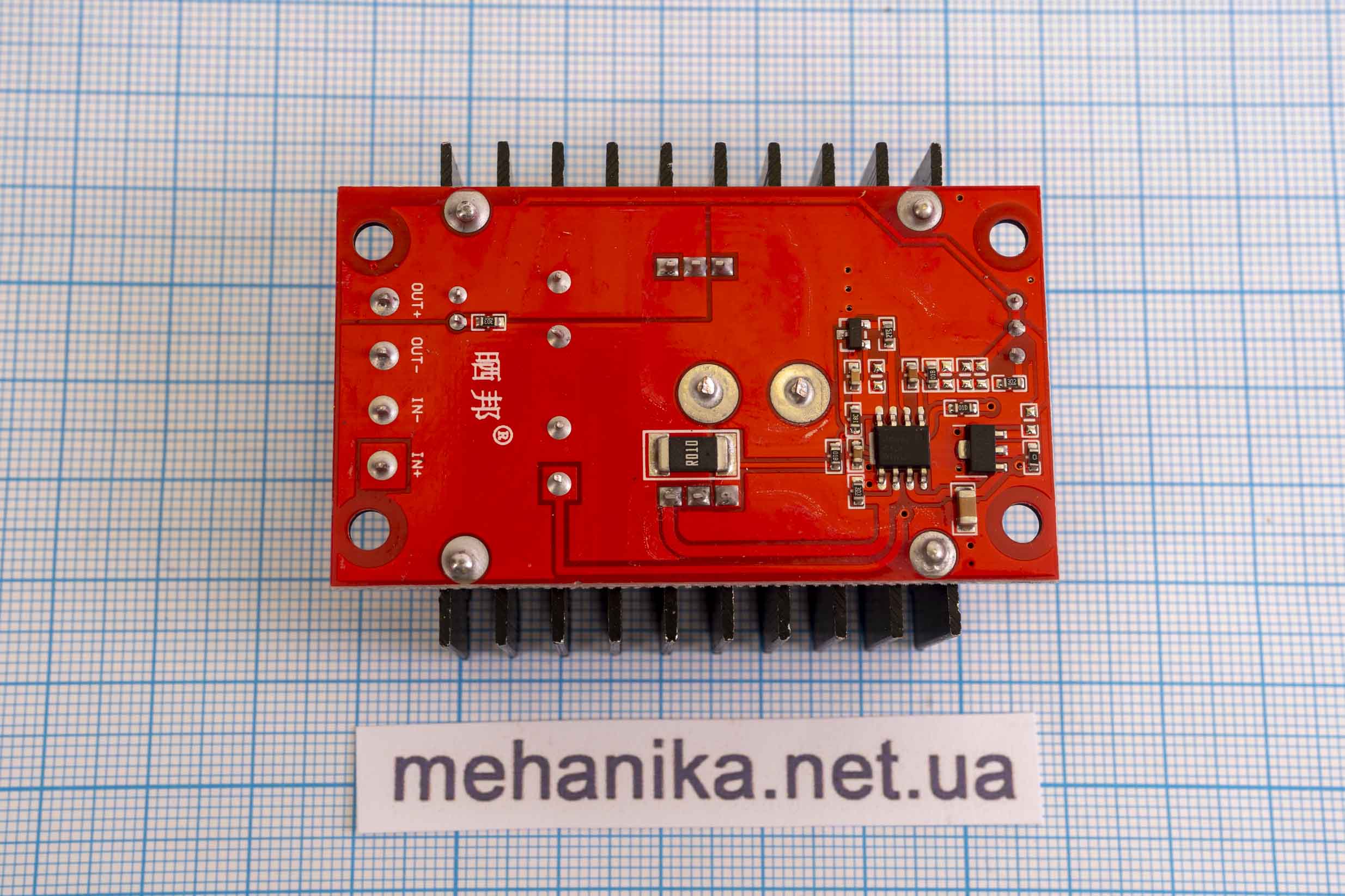 Перетворювач напруги, підвищуючий, DC-DC, 10-32V/12-35V 10A