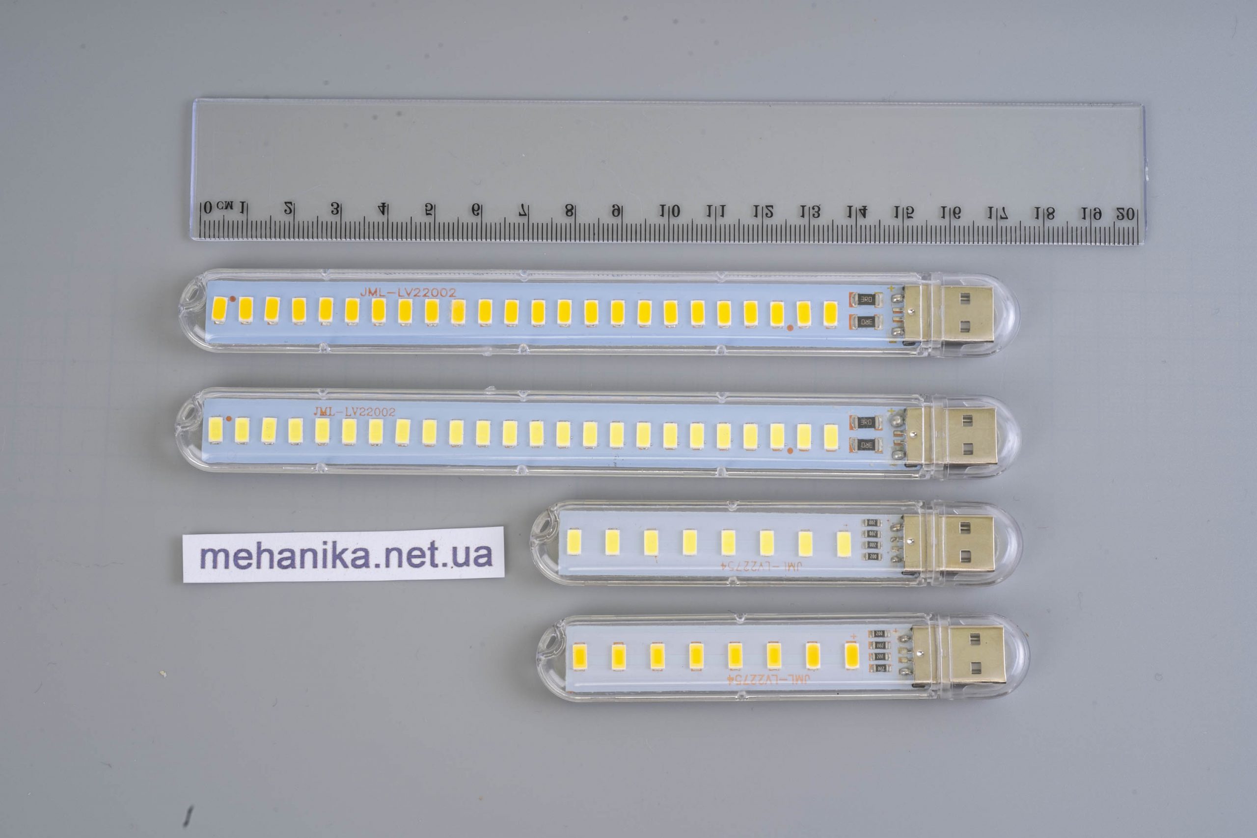 Ліхтарик USB Led 8/24 діоди, 4/12 Вт