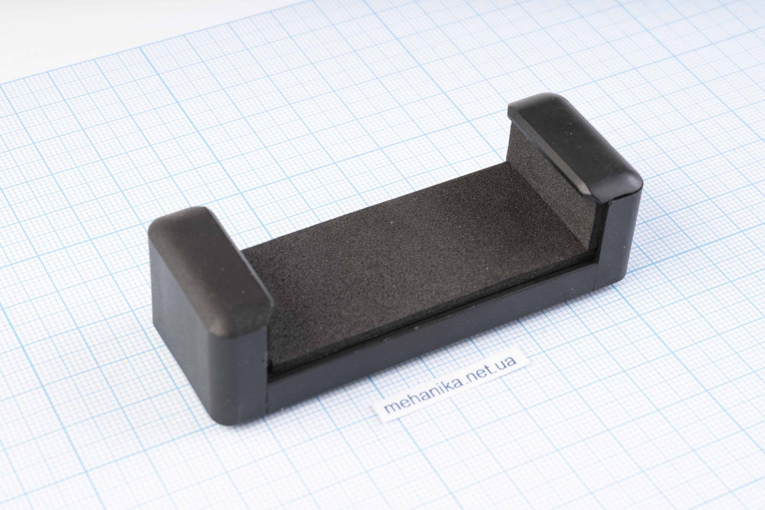Затискач для мобільного телефону, фіксований, протиковзкий фліп, 2x1/4"