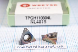Вставка токарна TPGH110304L NL4815 WBEYSK 65 HRC