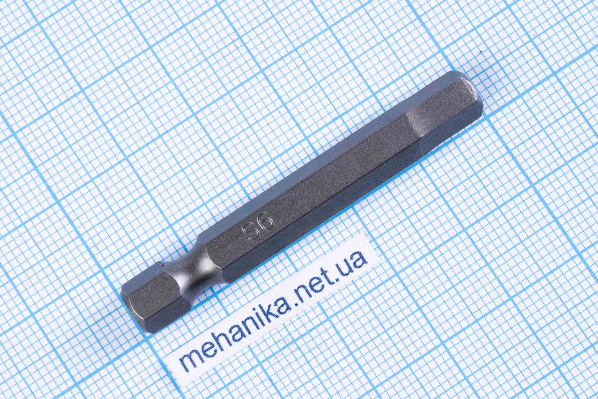 Біта для шурупокрута HEX1.5-6, 50 мм, магнітна