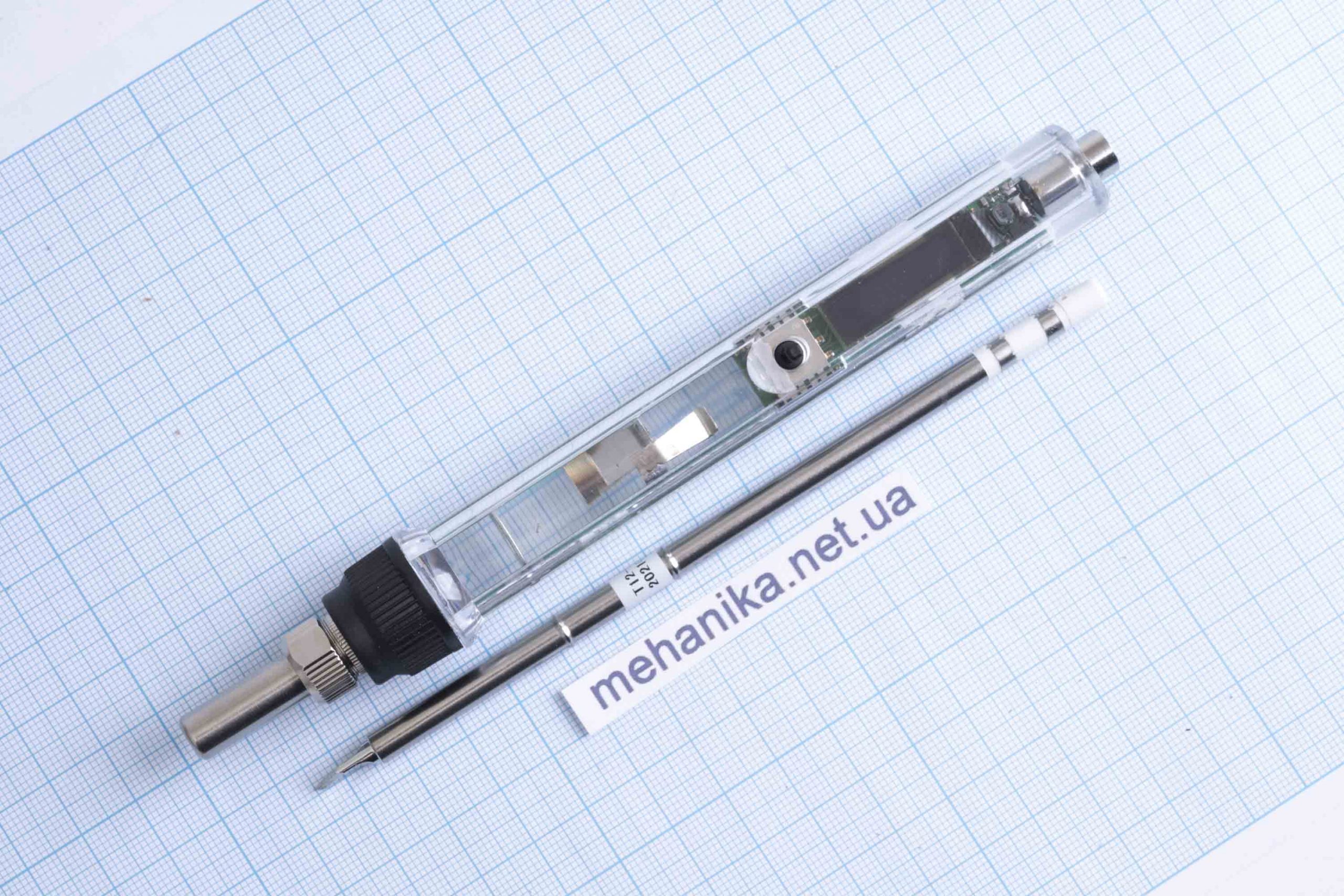 Електричний паяльник T12, DC12-24V, OLED екран, 72W, регулювання температури