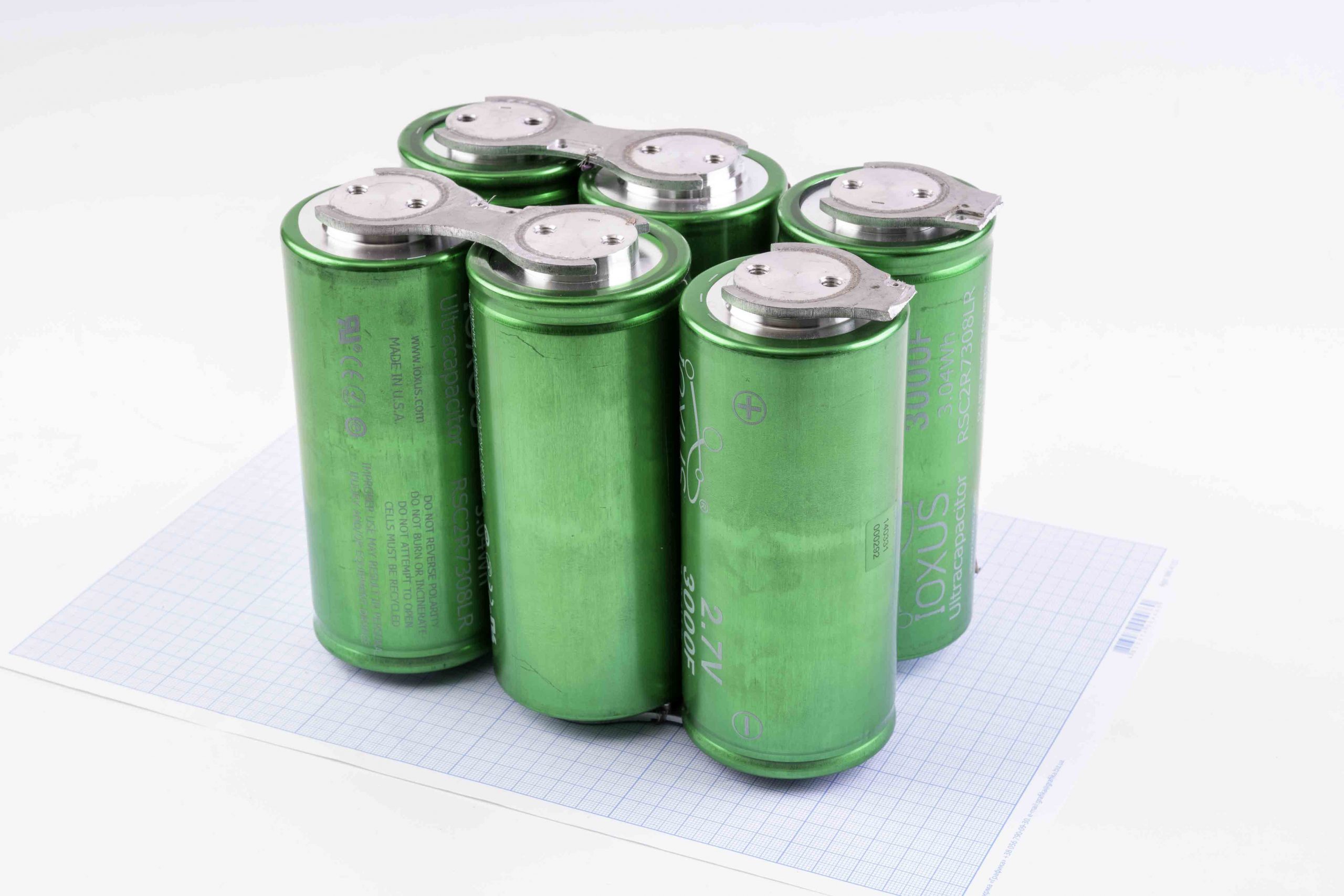 Суперконденсатор (іоністор) IOXUS, 16V/500F, 18.0Wh