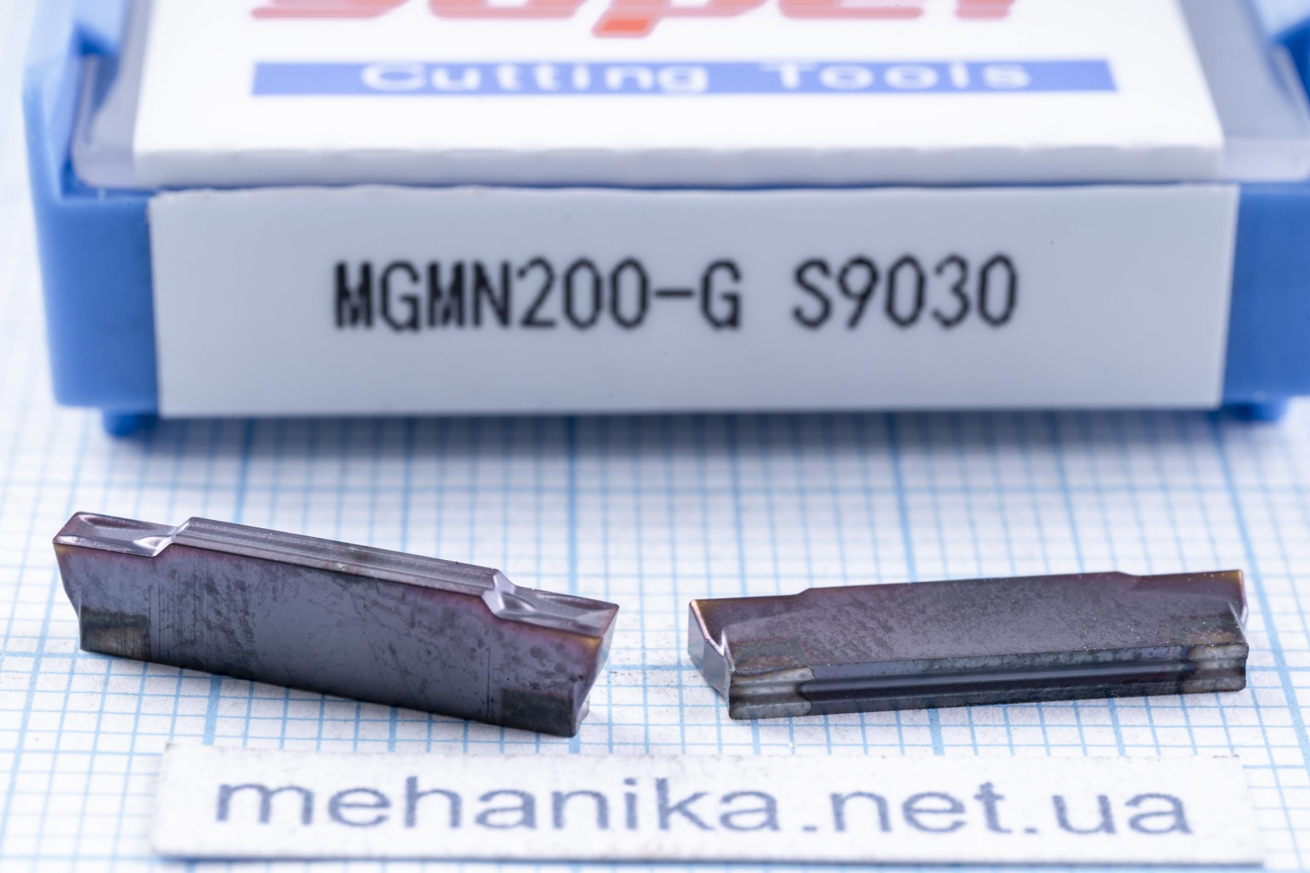Вставка відрізна (різець) MGMN200-G S9030 SUPER 55 HRC