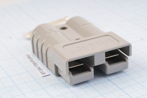 Роз’єм акумуляторний (силовий) Anderson SB50, 50A/600V (сірий)