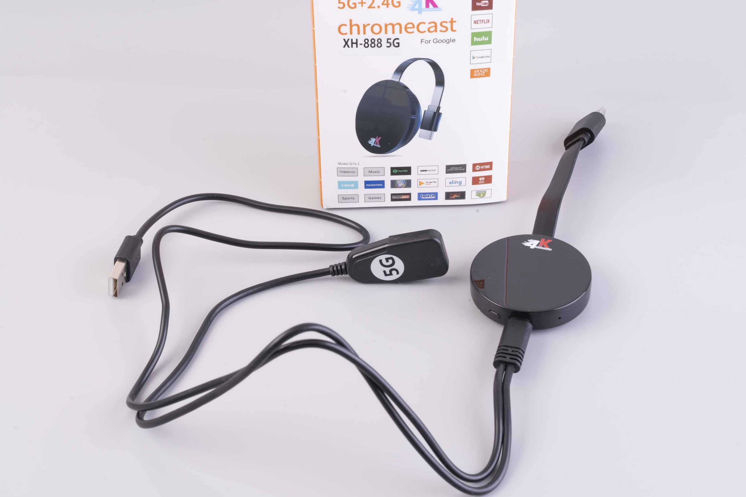 Бездротовий Wi-Fi приймач Chromecast XH-888 5G
