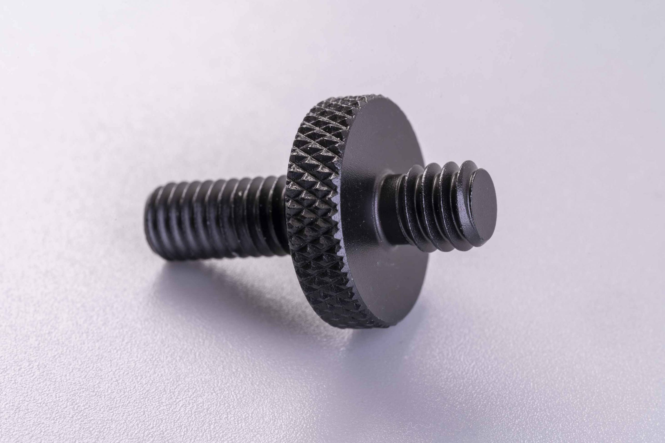 Перехідник-адаптер різьбовий (гвинт-шайба) 1/4″ Male (тато) на M6 Male (тато)