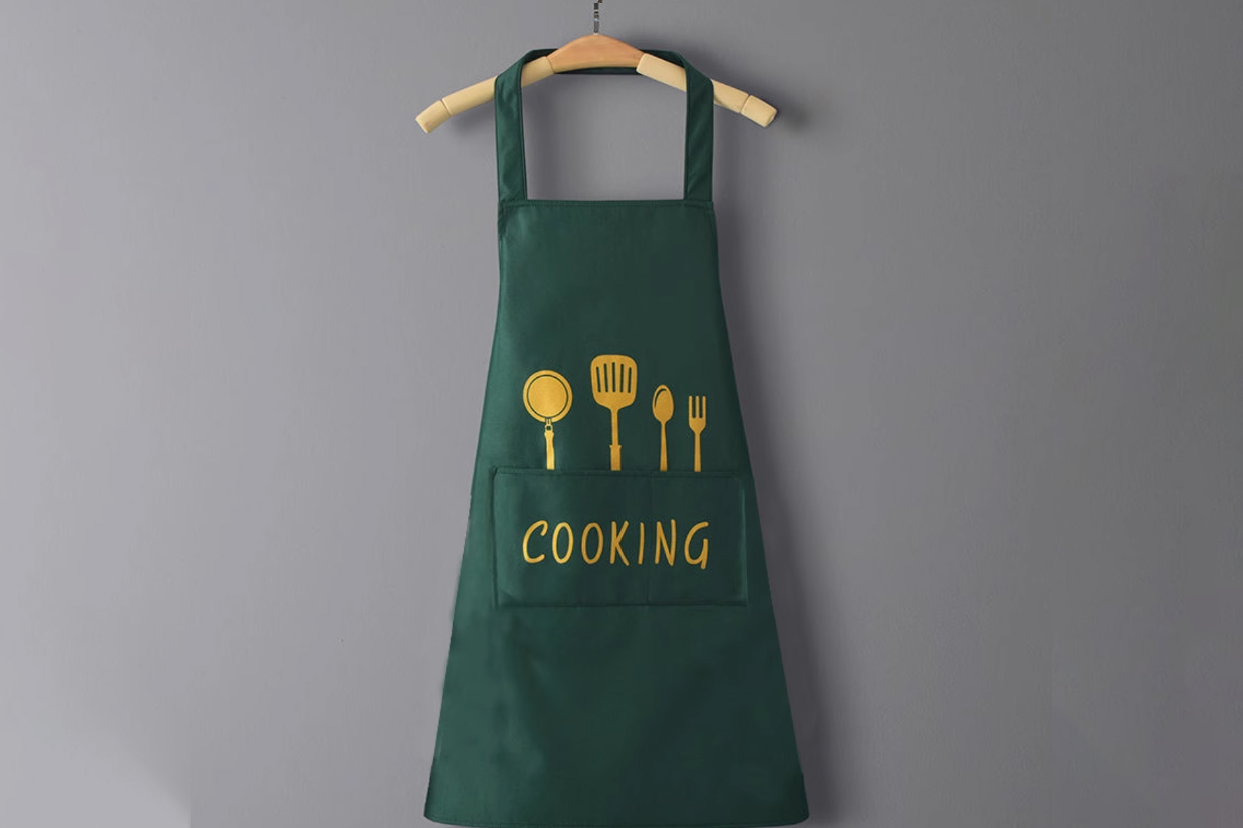 Кухонний фартух з кишенею 95 х 57 см "Cooking Green"