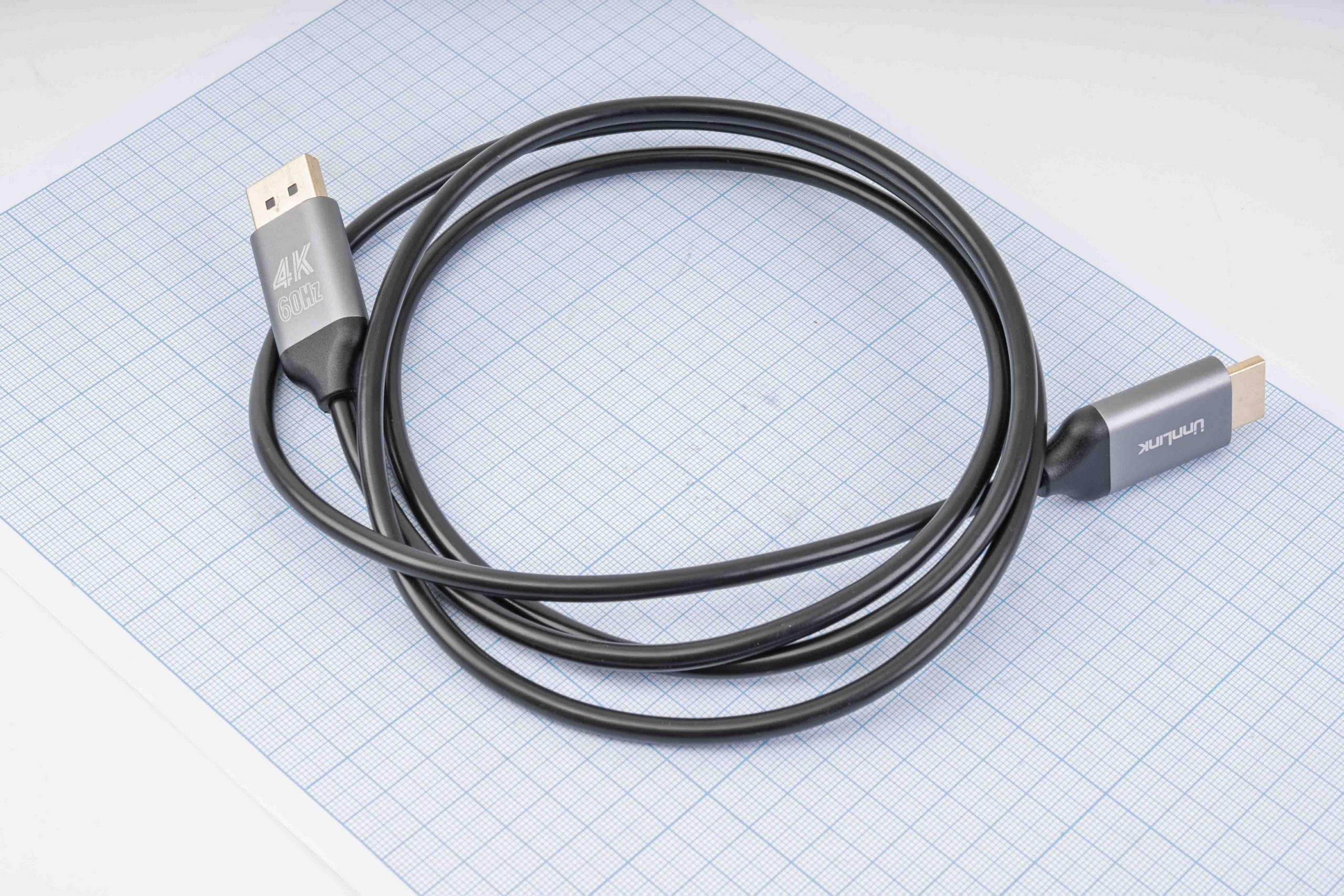 Кабель UnnLink DisplayPort to HDMI, 150 см