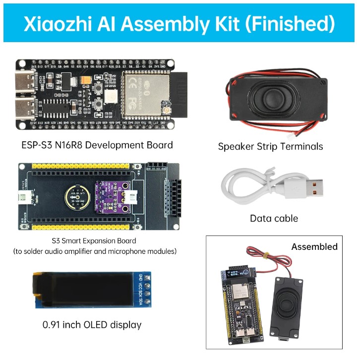 Плата розширення для ESP32-S3 TFT, термінальний адаптер, 42 контакти (42 PIN) з модулем аудіопідсилювача MAX98357A та мікрофоном INMP441